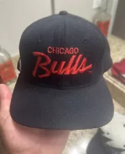 chicago bulls sports specialties script hat