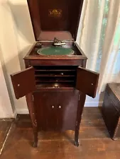 Antique VICTOR VICTROLA PHONOGRAPH VV-Xi TALKING MACHINE Record Player **PLAYS