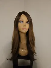 AMAZING BROWN FULL LACE FRONT LONG HAIR WIG