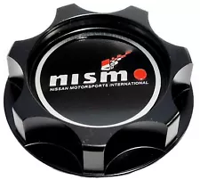 BLACK OIL FILLER CAP M7-STYLE CNC BILLET ENGINE FOR NISMO G37