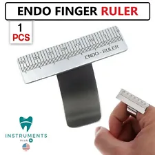 Dental Finger Ruler Endo Gauge Span Measure Scale Ring Endodontic Instruments CE