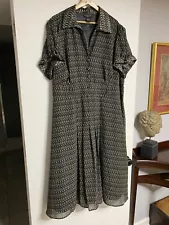 Vintage Plus Size Dress