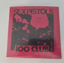 Sex Pistols 100 Club single Red Splatter Vinyl