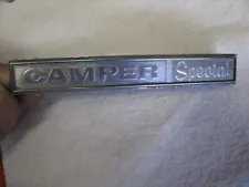 1970-1972 Ford F100 F250 F350 Truck 6" Camper Special Emblem DOTB-16720-A