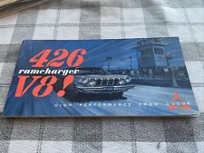 1963 Dodge 426 Ramcharger V8! HIGH PERFORMANCE Sales Brochure