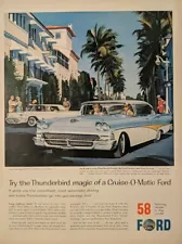 1958 Ford Fairlane 500 Town Victoria Worth avenue Palm Beach Florida Palm Tree