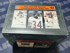 The Walter Payton Commemorative Card Set 132 Cards FACTORY SEALED (RB)