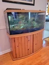 75 gallon aquarium fish tank with stand