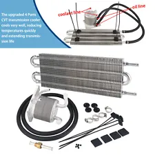 CVT Transmission Oil Cooler Kit 21606-1XF0A For Nissan Juke Rogue Sentra Qashqai