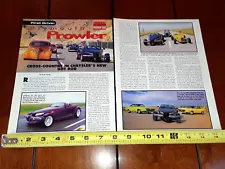 1997 PLYMOUTH PROWLER ORIGINAL ARTICLE