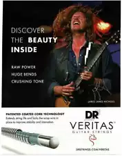 2019 DR Veritas Guitar Strings JARED JAMES NICHOLS Magazine Ad