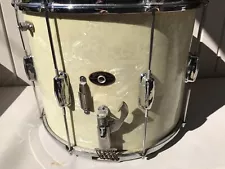 SLINGERLAND VTG SNARE MARCHNG DRUM MARINE PEARL 15x12 RARE