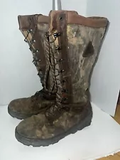 MEN'S ROCKY WATERPROOF SNAKE BOOTS LOW COUNTRY 7529 Size 11 Pre-owned