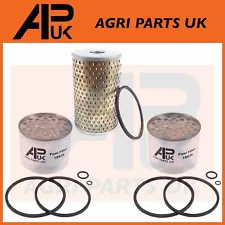 Engine Oil & Fuel Filter Kit Set for Case International IH B275 B414 354 Tractor