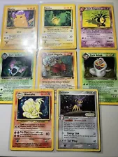 POKEMON BASE SET OLD CARDS LOT NO LIMIT!! Score cheap unloading fast! Legend