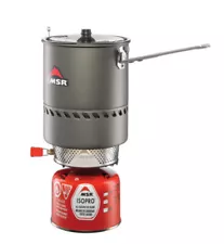 MSR Reactor Stove Liter, Cook Pot Butane System for Camping fuel-efficient NEW