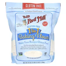 1 to 1 Baking Flour, Gluten Free, 44 oz (1.24 kg)