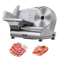 VEVOR Meat Slicer 180W Electric Deli Food Slicer with 7.5 inch SUS420 Blade