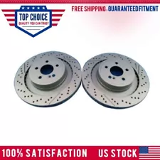 For Mercedes Benz E63 Amgs C63 Cls63 Amg Rear Brake Rotors US Stock Hot Sales ！！