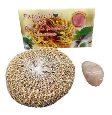 Patchouli Root with Rose Quartz Wiccan