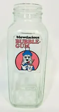 80's Slush Puppie Blowdacious Bubble Gum Syrup Pump Glass 7"