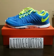 Nike Free Trainer 3.0 Blue/Volt-White Mens Running Training Shoes 630856 402