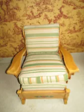 LA Belvedere Mfg Wood Frame La Fiesta Monterey Ranch Upholstered Chair SALE