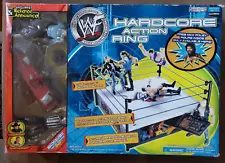 WWE/WWF Jakks Pacific Hardcore Action Ring Wrestling Ring Playset 2001