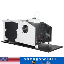 Low Lying Smoke Fog Machine DMX DJ Stage Effect Fogger w/Remote 3000W