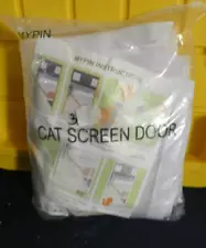 Mesh Cat Screen Door for Interior Doorways