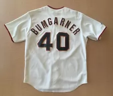 SF GIANTS Majestic Madison Bumgarner Jersey Size Large