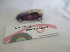 Hot Wheels 4th Ann Collectors Nationals Phaeton Button Bingo Purple In Baggie