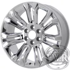 Used 22" Chrome Alloy Wheel Rim for 2015-2020 Tahoe Suburban Yukon Escalade