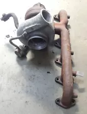 Cummins 6BT Exhaust Manifold with Holset HX35W Turbo