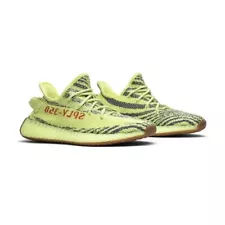 Men Size 12 - Adidas Yeezy Boost 350 V2 Semi Frozen Yellow B37572 New With Box