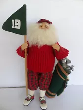 Novelty Golfer Figure with bag of Clubs & Balls & Refreshments .Only 1 on Ebay.