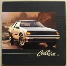 TOYOTA CELICA GT-S GT ST LF USA Car Sales Brochure For 1984 #P/2502 (10/83)