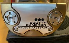 Scotty Cameron Custom Select Fastback Bronzed Putter w/ Black Matador Grip