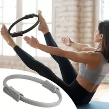 Pilates Ring Yoga Fitness Double Handled Exercise Circle Gym Resistance Wheel