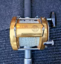 Penn 80 international Big Game Rod & Reel Combo 7' Handmade Rod..