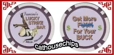 Francine’s Lucky Strike Mina NEVADA Legal Cat House Brothel Whore House chip