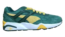 Puma R698 Super Set Steiff Evergreen Sun Yellow Shoes 388658-01 Men Sz 10.5 NEW