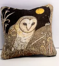 1/12 dolls house cushions - Owl Theme