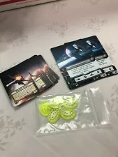 STAR WARS X-WING OP TOURNAMENT 2017 Q3 KIT G17X3 CARDS & TOKENS INCOMPLETE