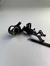 Used Ambidextrous CBE TCH-1-19 Tactic Hybrid 1-Pin Slider Bow Sight Mathews Hoyt