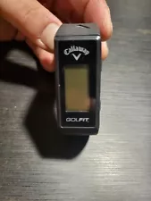 Callaway Golfit Golf GPS and Fitness Band Black Tested No Charger