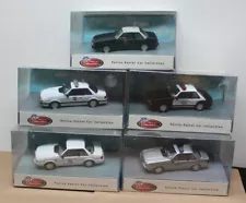 1991 FORD MUSTANG STATE POLICE CARS - 1/43 Scale - White Rose - 5 STATES