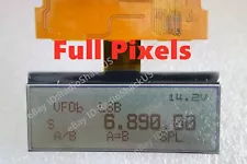 YAESU FT-857/857D LCD replacement part 'zebra stripes' issue Full Pixels New!