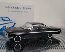 West Coast Precision Diecast 1/24 Scale Replica 1961 Chevrolet Impala SS - Black