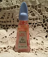 Vintage NAIL POLISH•HELEN NEUSHAEFER IRIDESCENT•Icy Rose•Blue Top •EVC•Very RARE